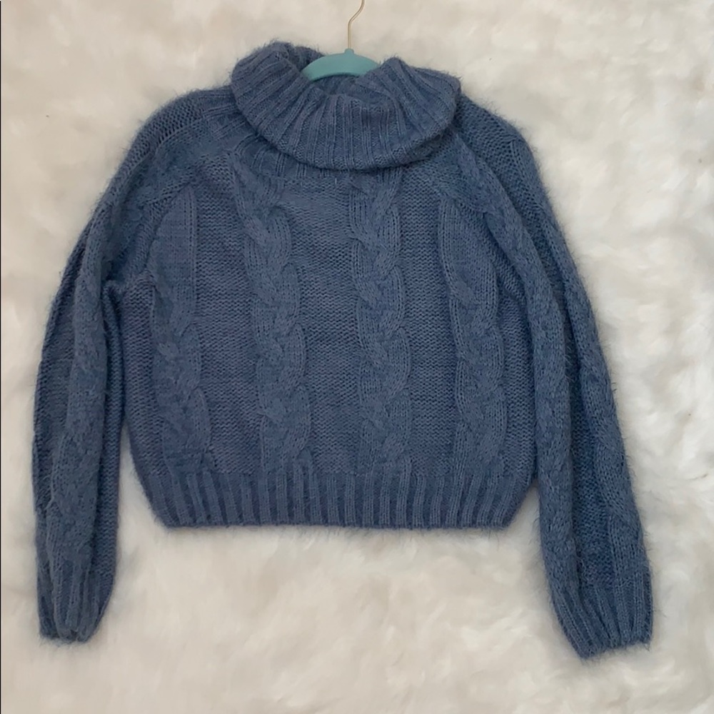 Blue sweater